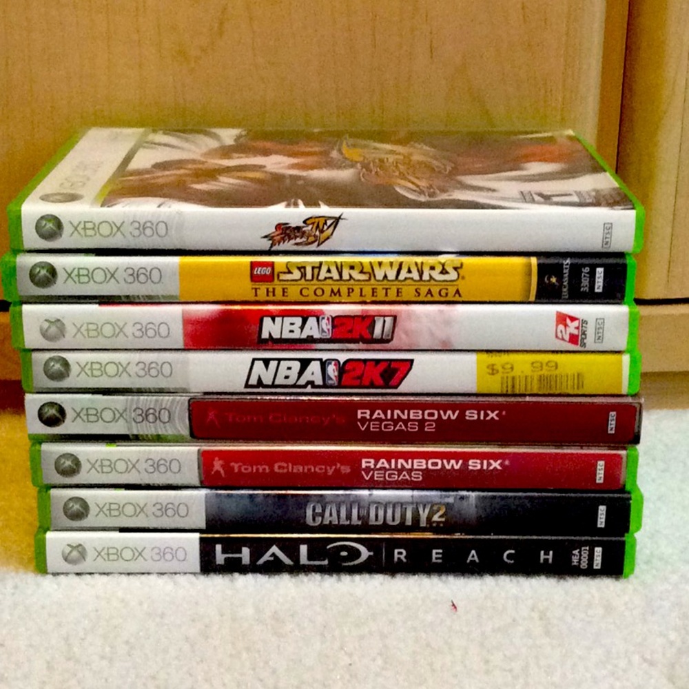 Bundle of Xbox 360 games